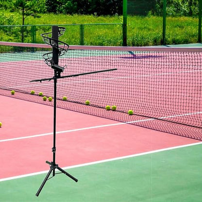 Pickleball Machine Ball Tosser Practice Lightweight Portable for Beginners Throwing Machine Automatic Pickleball Launcher