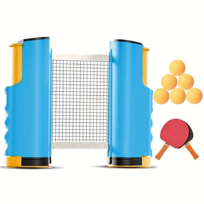 Portable Table Tennis Net Racket Set for Convenience