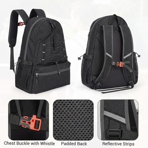 Garvee Tennis Backpack for Men Women, 2 Racket Pickleball Bag with Separate Shoe Compartment, Large Tennis Racket Bag for Racquet Sport Equipment, Beige/Black - color: black