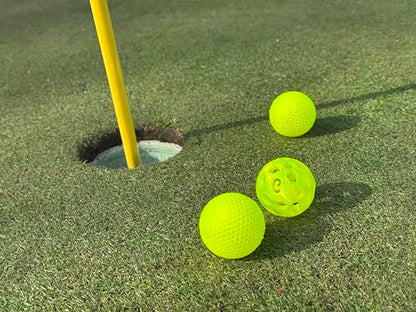 Golfs Point Practice Golf Balls, 3 Pack, TPU Material, Soft for Indoor or Outdoor Training