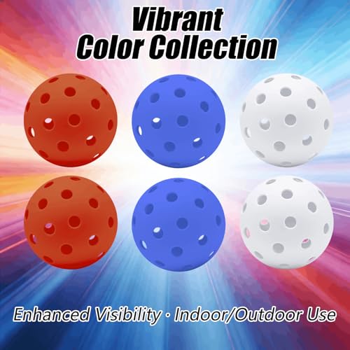 Bucket Game Golf Balls 6-Pack Replacement Yard Game Balls with Carry Bag