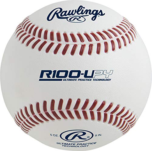 Rawlings | Ultimate Practice Baseballs | Youth/High School/College | Added Lifespan + Weather Resistant | Dozen & Bucket Options - color: White - Youth/Bucket of 30, size: Bucket of 30