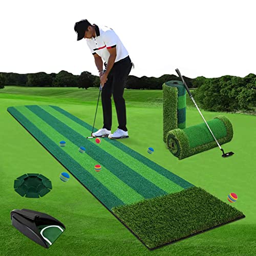 Medsuo 20pcs Practice Golf Balls Golf Training Balls Garden Soft Foam Elastic Golf Balls for Indoor/Outdoor Golf Practice - Red and Blue