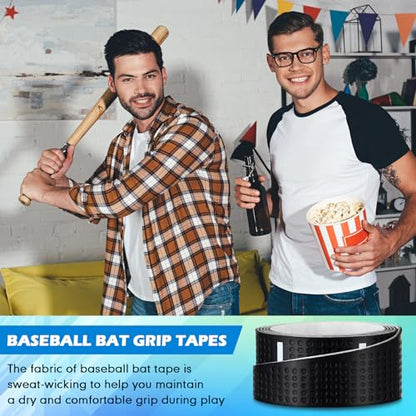 Pushglossy Faith Cross Baseball Bat Grip Tapes 1.1mm Precut Full Adhesive Softball Grip Tape,Non-Slip Softball Bat Wrap Religious Cricket Batting Tape Replacement - color: Black, size: Cross