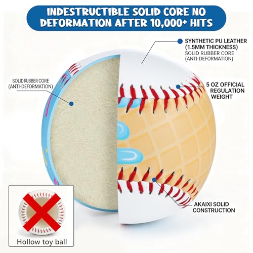 Baseballs PVC 9in Practice Baseball for Training Hitting Lifestyle Decor Ideal Personalized Inspired Gifts for Players Coaches Moms