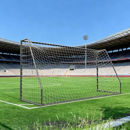 12x6 FT Soccer Goal Heavy Duty Backyard Training, Weather Resistant Powder Coated Galvanized Steel Metal Frame 1.97" Diameter Net
