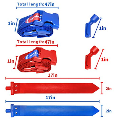 NANSHINE Flag Football Set,1pcs Adjustable Football Belt 3pcs Flags For Kids Youth Adults Outdoor Training And Games