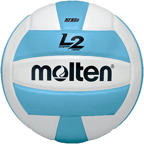 Molten L2 Volleyball, NFHS Approved - color: Colombia Blue