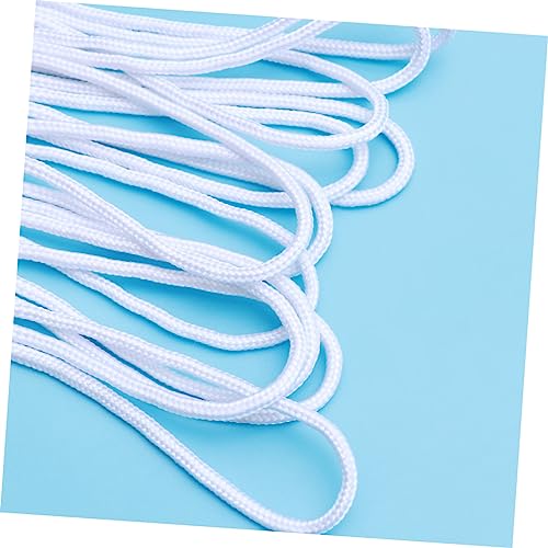 KOMBIUDA 2pcs Standard Braided Basketball Net Bag Rebound Net for Sports Weatherproof and Strong