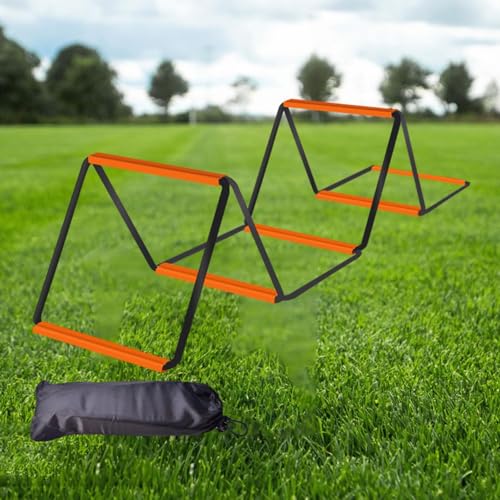 Agility Ladder, Soccer Speed Ladder, Multipurpose Agility Training Equipment, Football Footwork Ladder - size: 6 Grids With Bag