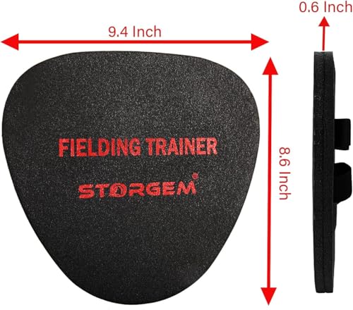 Storgem Softhands Baseball Fielding Trainer,Two-Hands Foam Mitts - style: 4 Packs