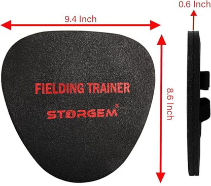 Storgem Softhands Baseball Fielding Trainer,Two-Hands Foam Mitts - style: 4 Packs