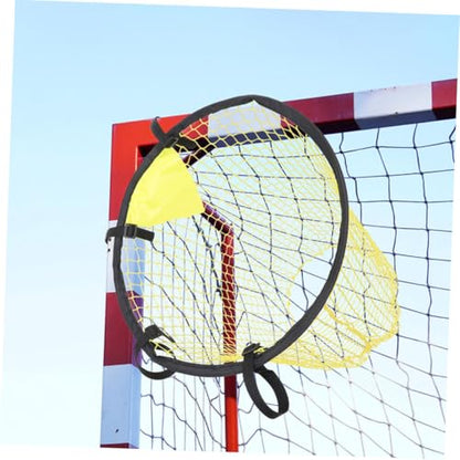 2pcs Youth Soccer Goal Target Net for Indoor and Backyard Training Portable Kicking Practice Net for Shooting Accuracy Football Training Equipment
