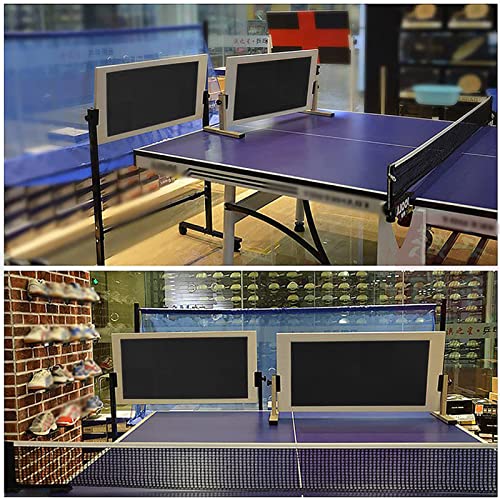 Indoor Table Tennis Equipment for Balls Rebound, Exerciser Training Ping-Pong Return Board for Kids Adult, Self-Study Skills Baffle