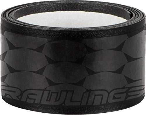 Rawlings | 1.00mm / 1.80mm / 2.75mm Bat Grip | Baseball / Softball | Multiple Colors - color: Black, size: 1.00mm | Medium Thickness | All Bats