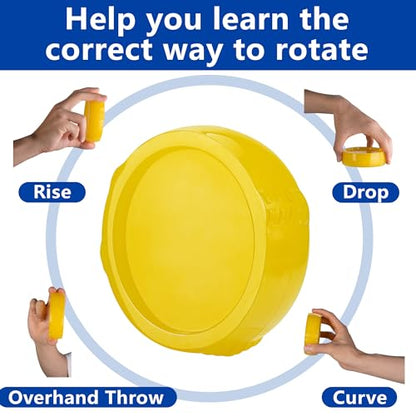 RunNico Softball Spinner,12" Pitching Spinner Fastpitch,Overhand Pitching Thrower Training Aid for Softball Practitioners, Sports Practice and Top Collegiate Program - color: 2 pcs