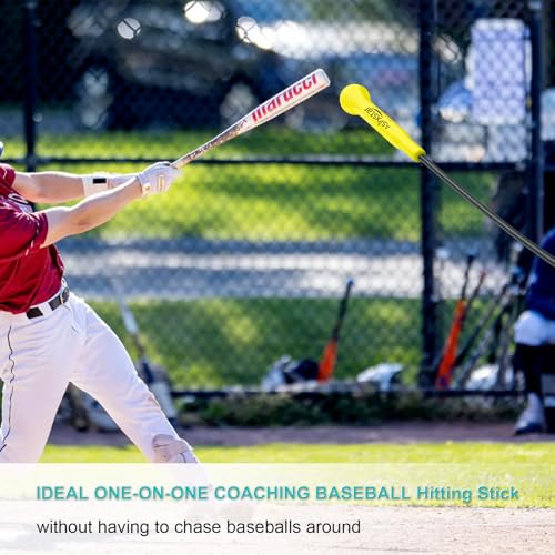 Baseball Hitting Trainer,Baseball Training Equipment, Baseball Batting Practice Equipment Baseball and Softball Hitting Stick - style: Baseball Hitting Trainer