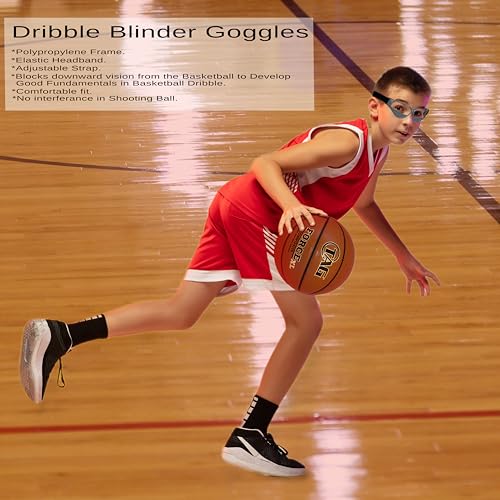 TAG Basketball Training Aid - Dribble Blinder Goggle Training Aid for Practice - 12 Count