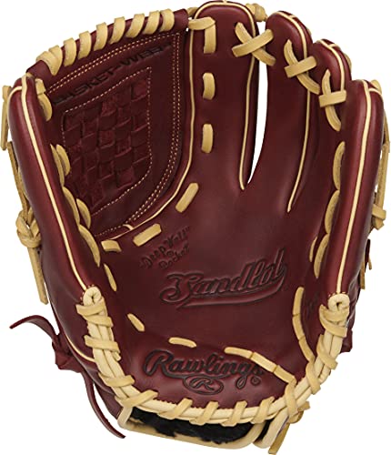 Rawlings | Sandlot Baseball Glove | Sizes 11.5"-12.75" | Multiple Styles - size: 12 inch | Basket Web