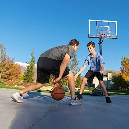Lifetime Portable Basketball Hoop - 52 in Shatterproof Backboard, Adjustable