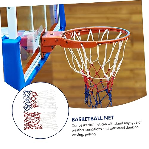 KESYOO Professional Basketball Net Replacement Heavy Duty Thick Polyester Mesh for Standard Hoops All-Weather Basketball Nets for Indoor and Outdoor Use