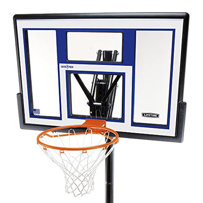 Lifetime Portable Basketball Hoop 90168 48-inch Polycarbonate Backboard System