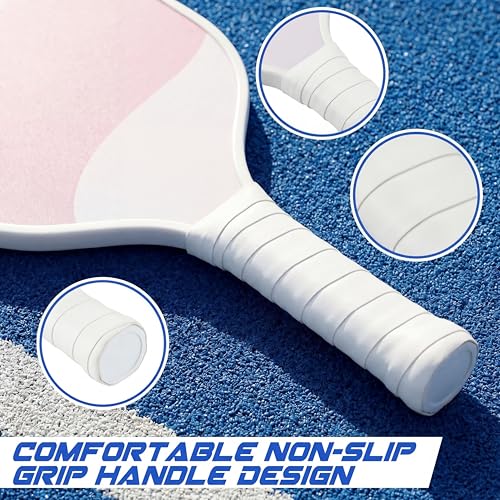 12Pcs Wood Paddleball Racket PE Equipment for Elementary School Paddle Ball Racket with Non-Slip Grip Physical Education Class Equipment 6 Styles for Men Women Youth