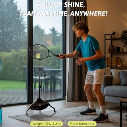 Tennis Training Aid,Tennis Practice Topspin Fast & Master Powerful Groundstrokes,Tennis Training Equipment for Beginners & Intermediate Players