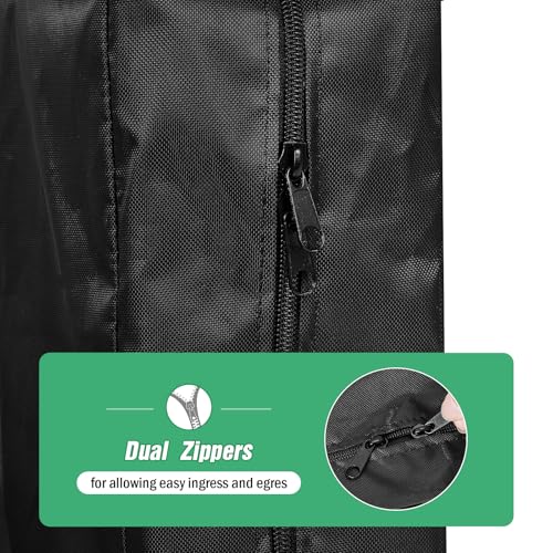 Folding Ping Pong Table Storage Bag, Portable Carry Bag for 6 x 3 FT Foldable Table Tennis Table - 37" D x 5" W x 37" H