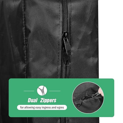 Folding Ping Pong Table Storage Bag, Portable Carry Bag for 6 x 3 FT Foldable Table Tennis Table - 37" D x 5" W x 37" H