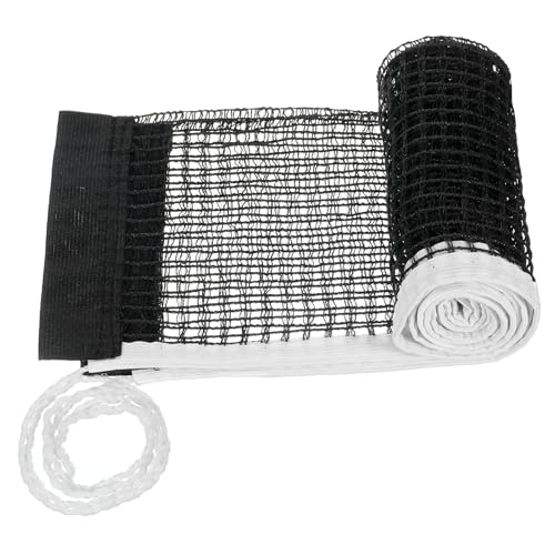1PCS Table Tennis Net Replacement, Black PingPong Net Nylon Pingpong Net for Indoor Outdoor School Gym (70.8" x 5.9")