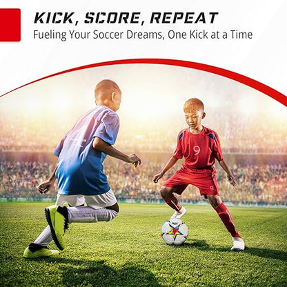Biggz High Tech Mould Starz Soccer Ball Size 5 with Hand Pump