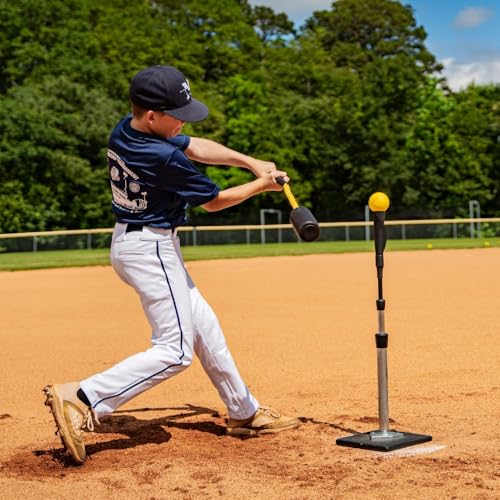 Rope Bat - The Original Patented Rope Bat Swing Trainer – Baseball & Softball Swing Trainer, Training Tool, Batting Aid