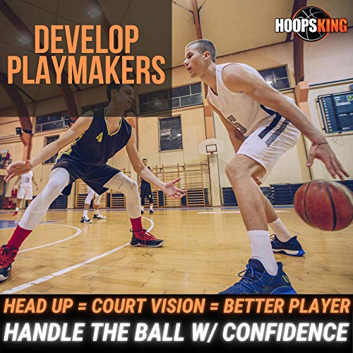 HOOPSKING Basketball Dribble Goggles 10 Pack Plus Online Dribbling Video Workout