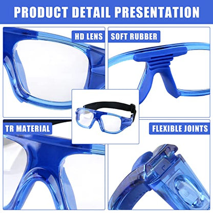 Sports Basketball Goggles Outdoor Football Protective Glasses Safety Eyewear Anti Shock Collision