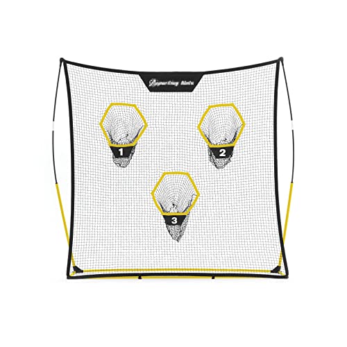 Football Net Set Portable Football Training Net for Quarterback Passing Accuracy for Garden Goal Target