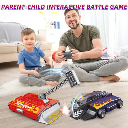 Remote Control Battle Robots, RC Fighting Robots Toys for Kids - 2.4Ghz Fighting Robot Game Set Toys for Kids, Battle Bots with Arena, Combat Robot STEM Toys Gifts for Boys Age 5 & Up
