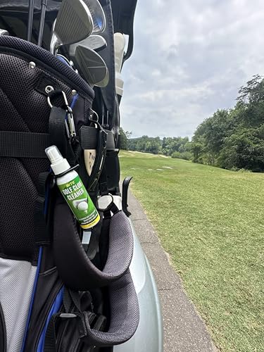 Lifestyle Basics Bite Golf Club Grip Cleaner Spray | Keeps Clubs, Irons, and Drivers Clean | Use With Cloth, Brush, or Bottle Brush Refill | Restore Grip Tack