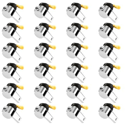 Bsofing Whistle 24 Packs Referee Whistle for Teachers Coaches Whistles with Lanyard Stainless Steel Whistles Loud Crisp Sound, Great for Coaches Referees and Officials - style: 24 Pcs