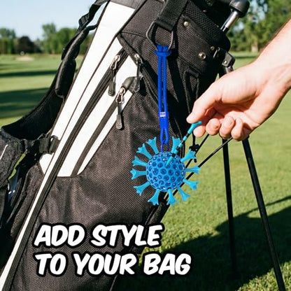 60/100 Pack Plastic Golf Tees (2-3/4"or 3-1/4"), Enhanced Durability & Stability, Designed to Reduce Friction and Side Spin