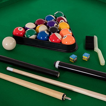 Triumph 3-in-1 Swivel Multi-Game Table – 84" Rotating Game Table with Air Hockey, Billiards & Table Tennis – Complete Accessory Set Included – Space-Saving Family Game Room Entertainment