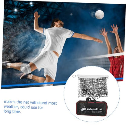 Yardwe Foldable Volleyball Net for Outdoor Sports Portable Design for Beach Garden Use Durable Material Easy to Clean Versatile for Badminton Tennis Standard