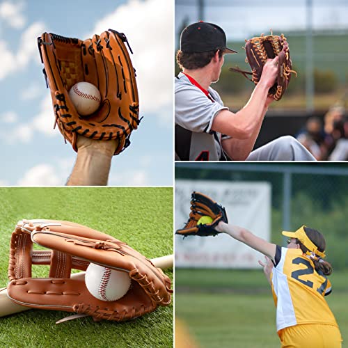 Softball and Baseball Glove Lace Kit - Mitt Leather Lacing Repair in Baseball Gloves - Deluxe Relacing - 2 Leather Laces - color: Tan