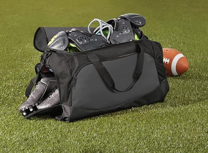 Personalized Football Bag – Custom Name & Number Sports Duffel with Cleat Compartment | Durable Team Equipment Backpack for Football Players, Coaches & Travel Gear