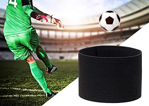 ONLYKXY 3PCS Captain Armbands 7x32.5CM/2.75x12.79inch Adjustable Leader Armband Team Sport Armband for Soccer Basketball Volleyball School Team Competition Coach Players Wrist Arm Bands - color: 3 Colors