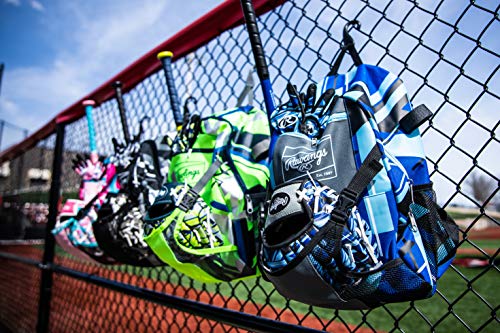 Rawlings | REMIX Backpack Equipment Bag | T-Ball & Youth Baseball / Softball | Royal - color: Royal, size: Youth