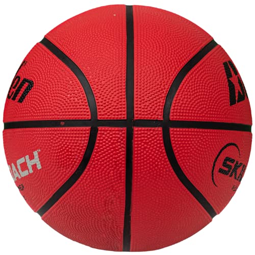 Baden Heavy Trainer Rubber Basketball - color: Red, size: 29.5"