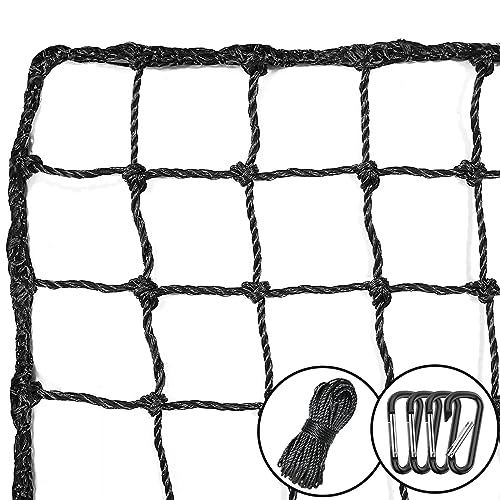 Baseball Softball Backstop Nets,Sports Net,Sports Netting Barrier,Sports Netting for Backyard,Twisted Knotted PE Net - style: 10X40FT
