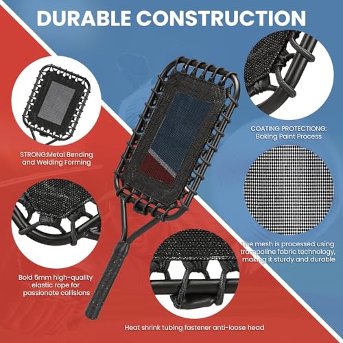 Baseball Racket for Fly Balls: Fungo Racket Baseball/Baseball Racket for Coaches and Parents to Help Players Practice Hitting Grounders and Pop Flies (New) - color: BLACK