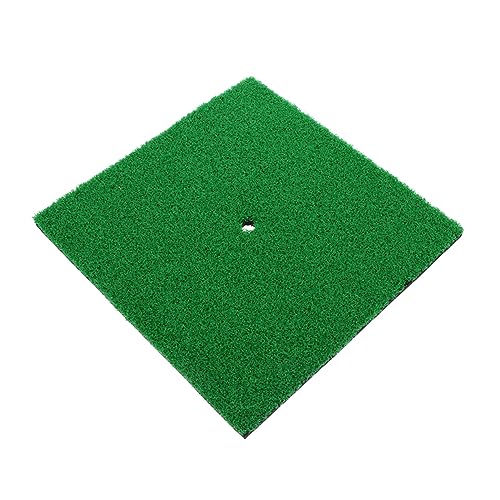 Golf Hitting Mat 30x30CM Indoor Golf Training Turf Pad Sturdy Grass Mat for Practice Suitable for Skill Levels